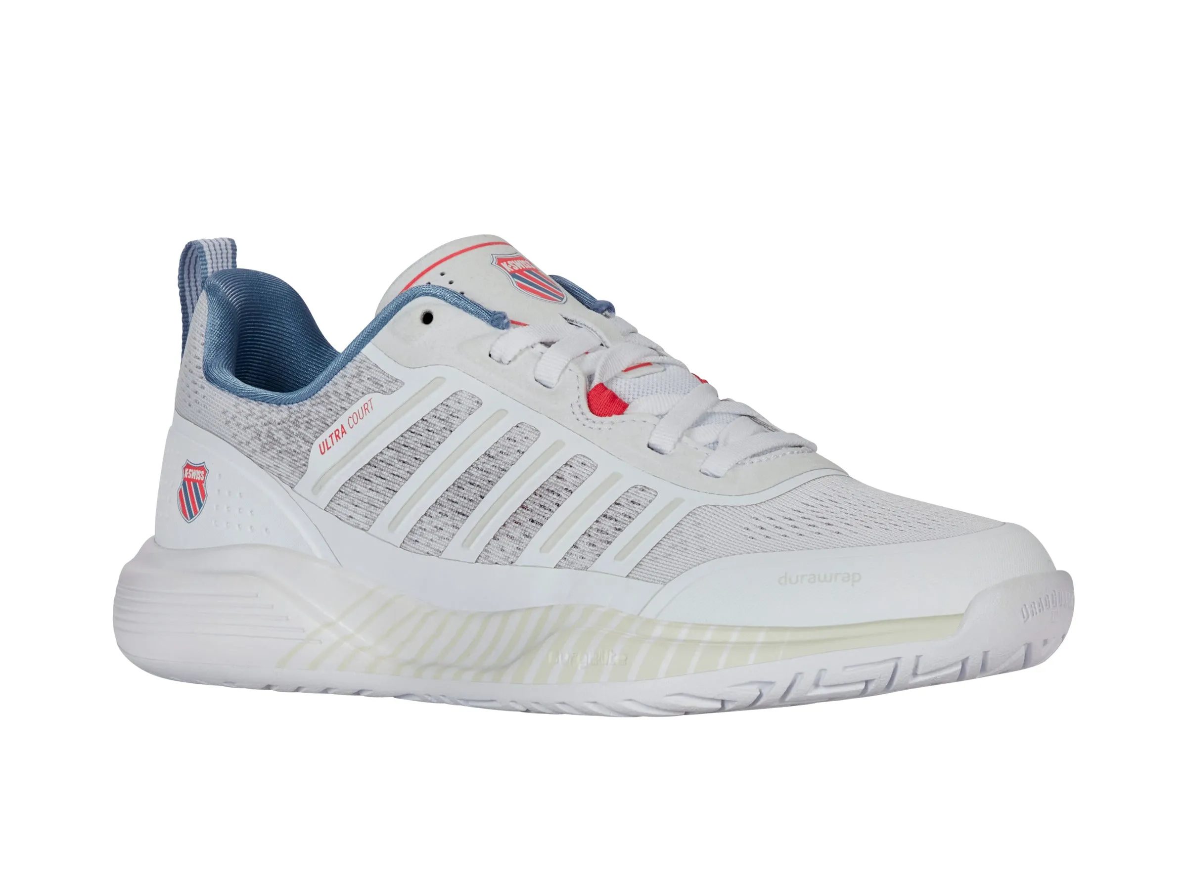 94405-163-M | ULTRA COURT | WHITE/FADED DENIM/DUBARRY