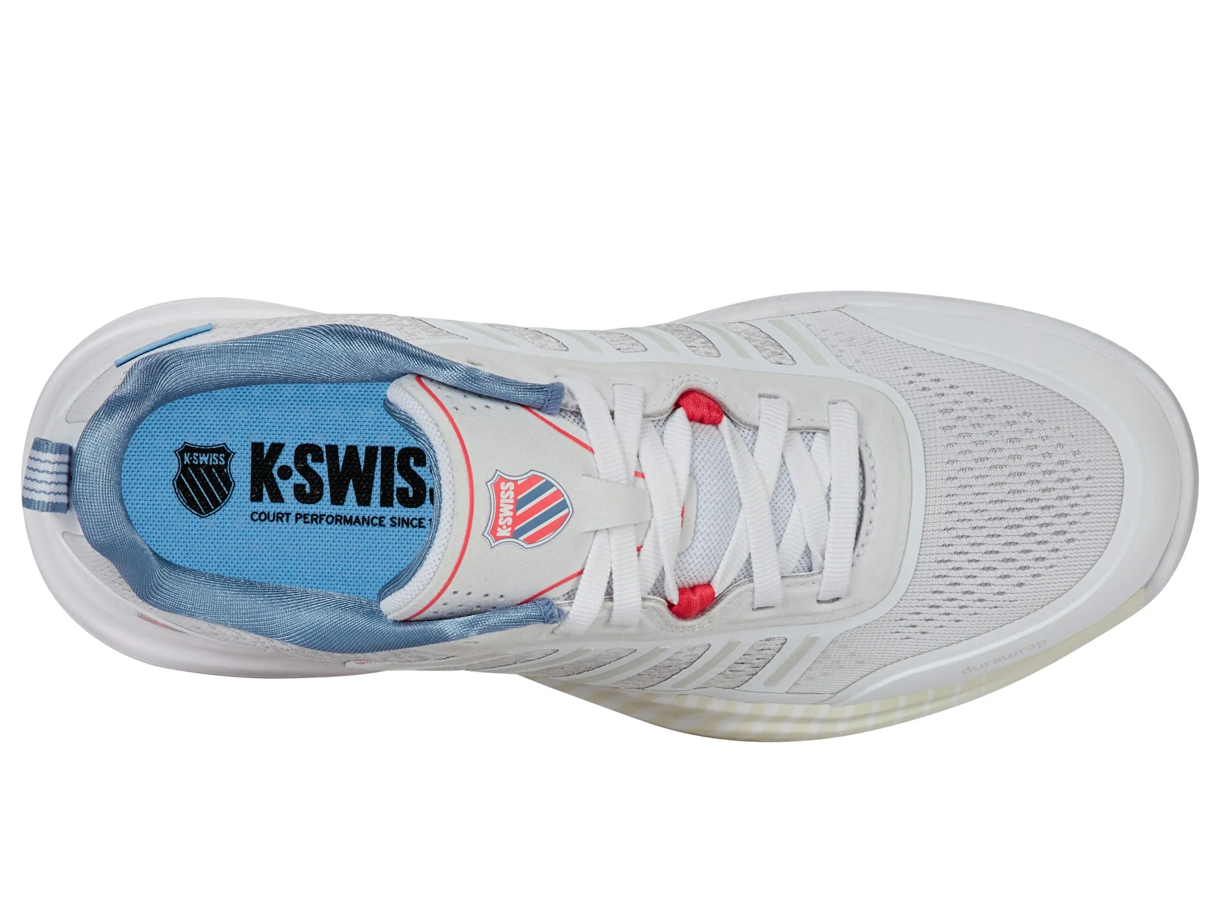 94405-163-M | ULTRA COURT | WHITE/FADED DENIM/DUBARRY
