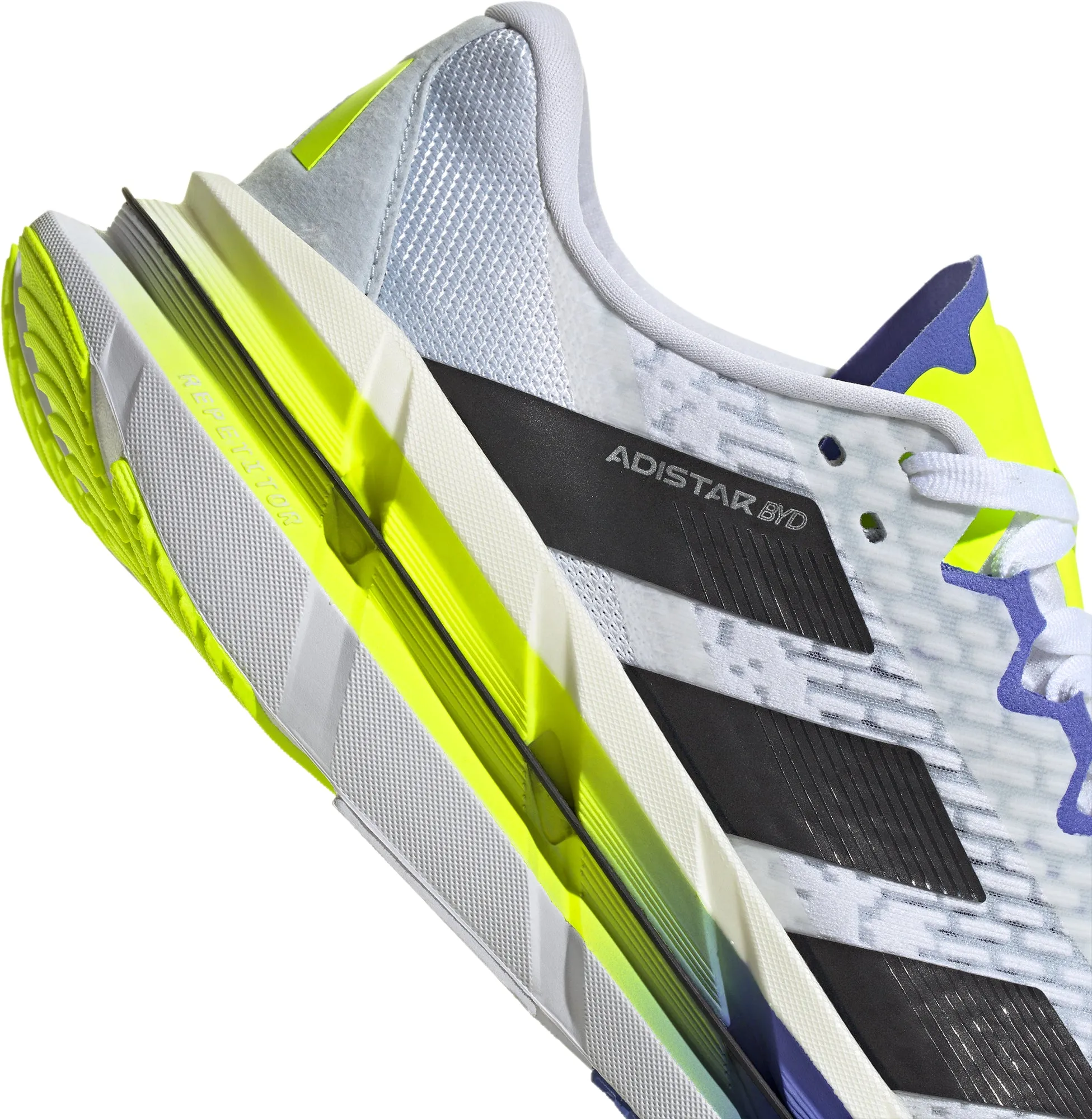 adidas Adistar BYD Mens Running Shoes - White