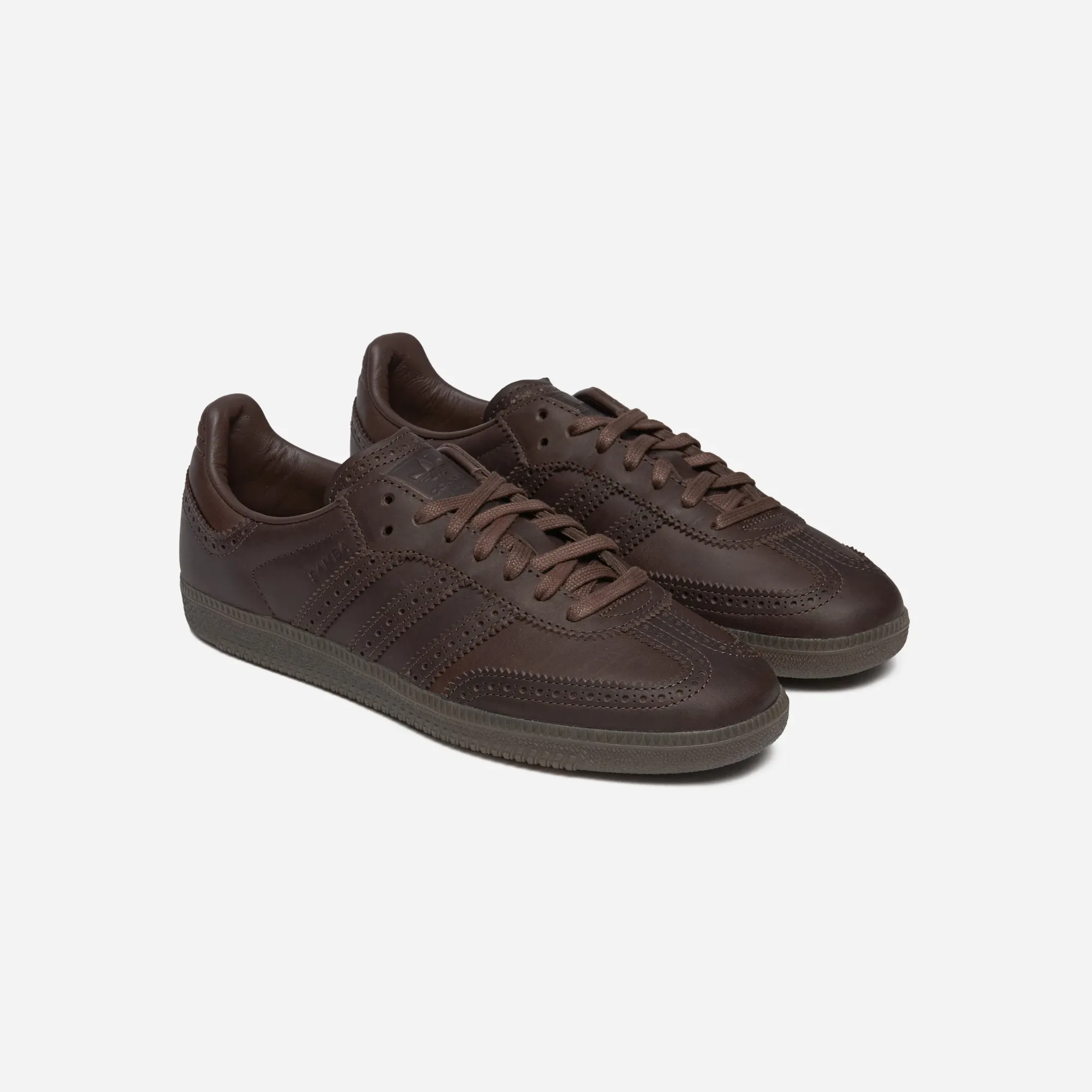 Adidas Samba OG Shoes Brown/Brown/Gum