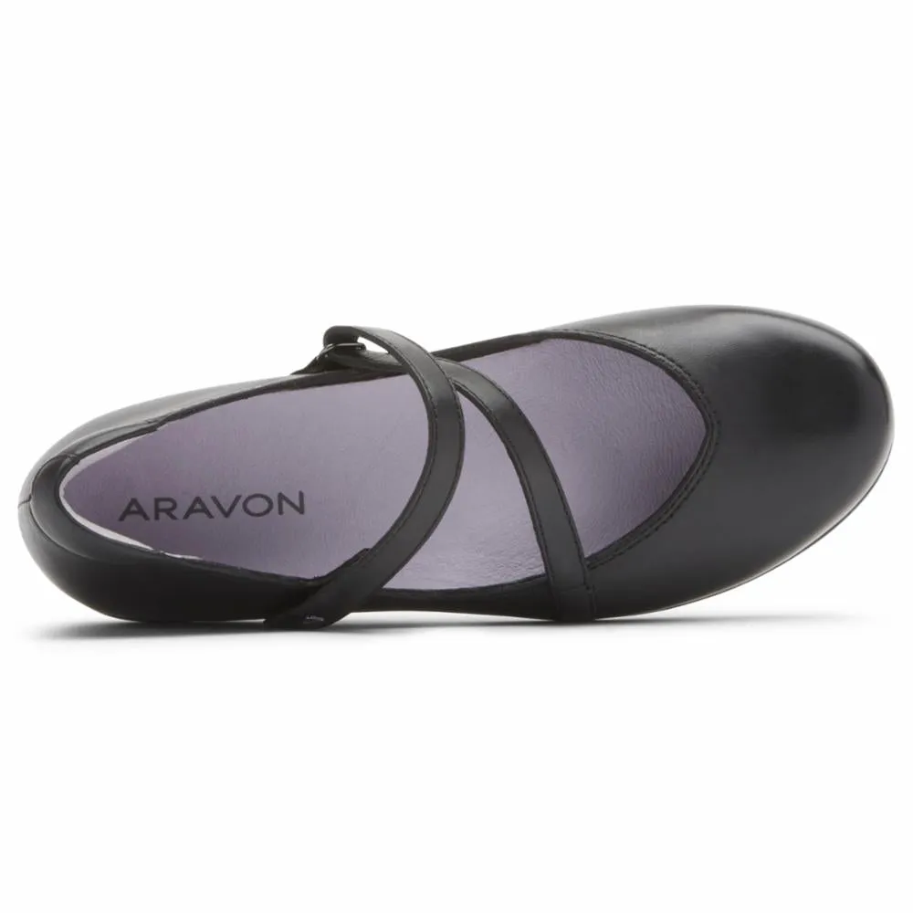 Aravon ABBEY Z-STRAP BLACK