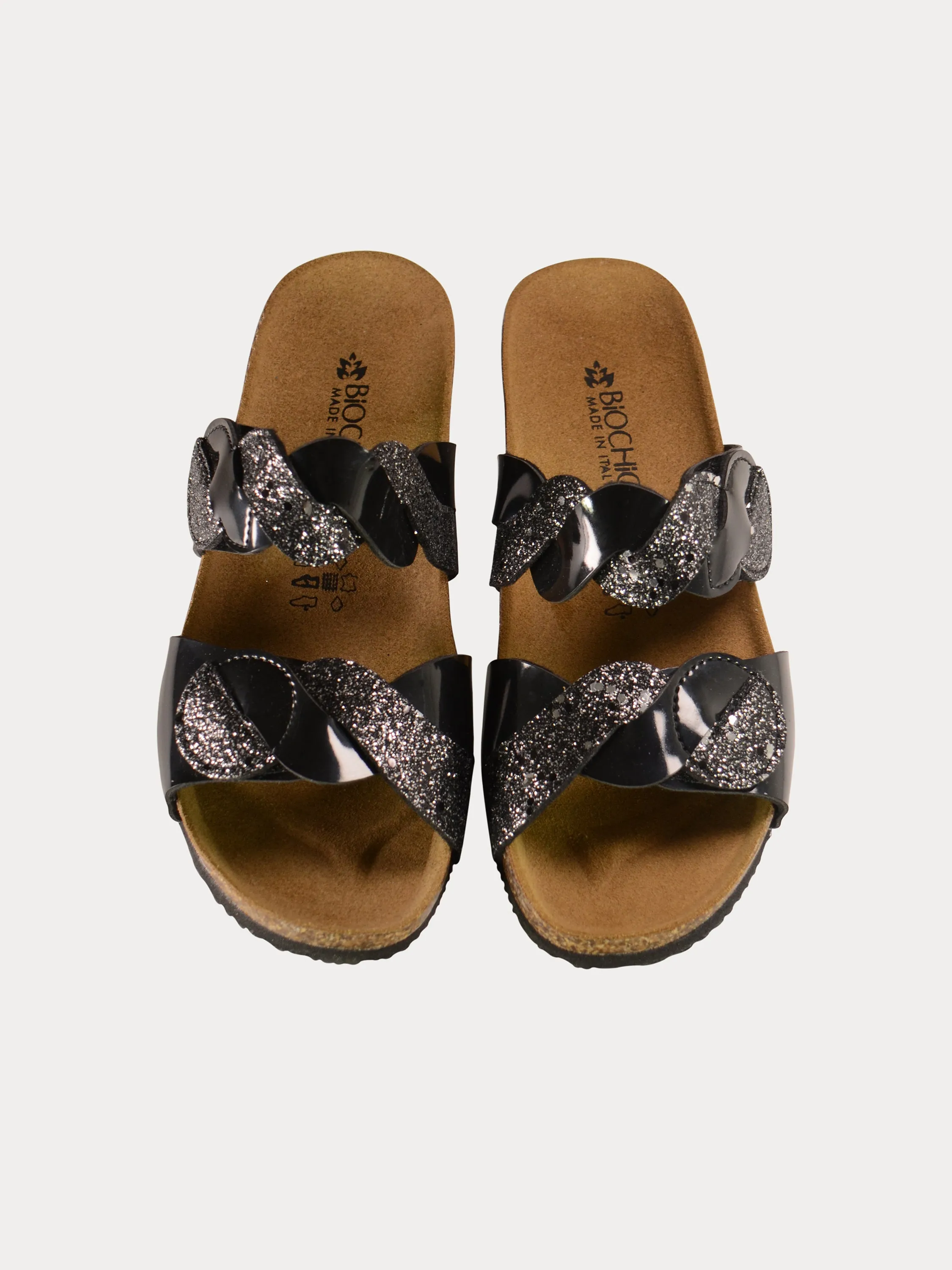 Biochic Women's Elevated Heels Slider Sandals