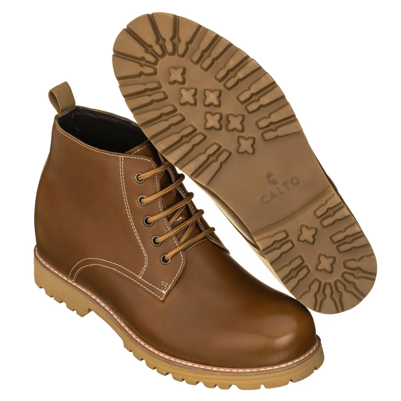 CALTO - S8751 - 3.4 Inches Taller (Brown)