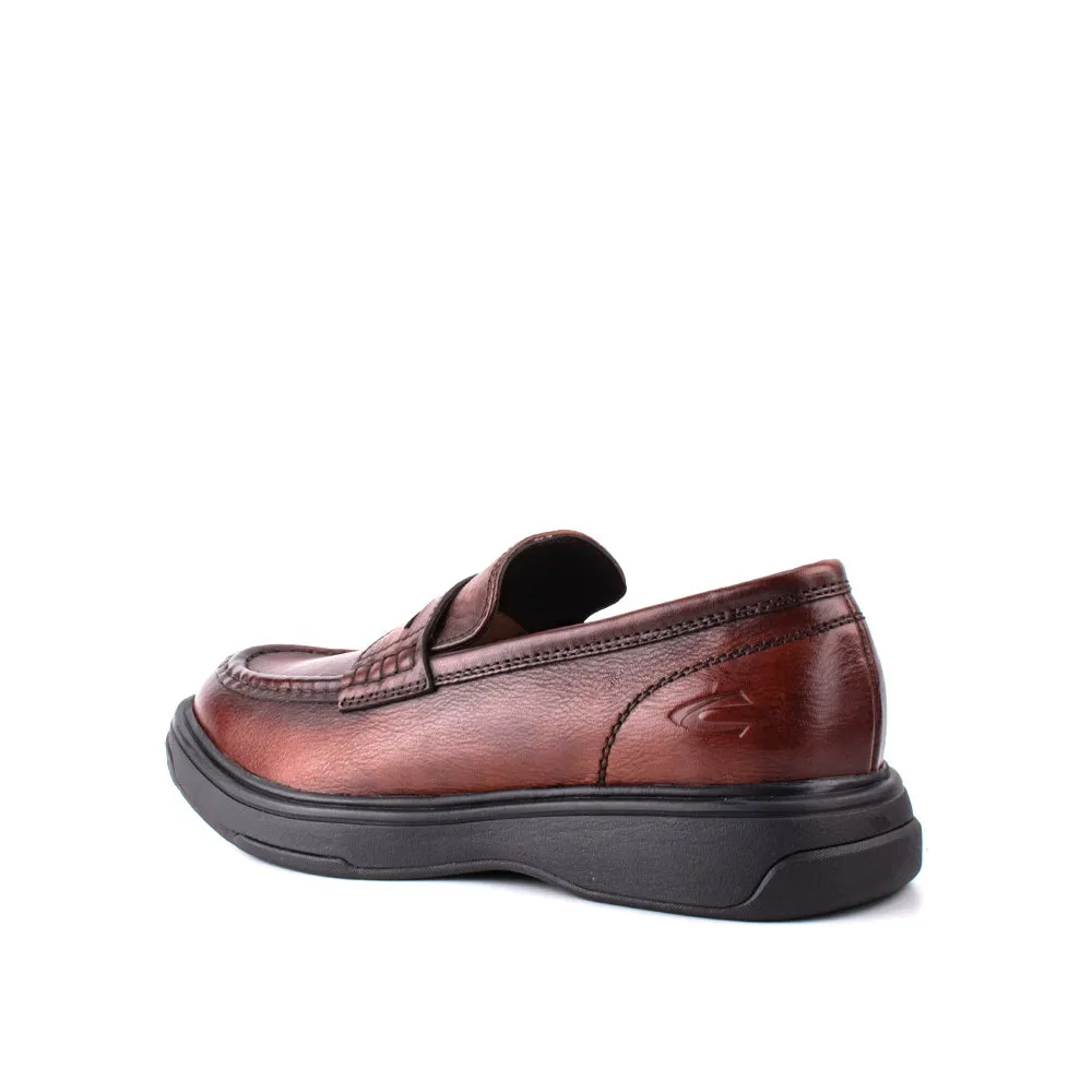 camel active Platform Heel Slip On Shoes Men Dark Brown CLIFTON-802401-TM1SV-32-DARK BROWN