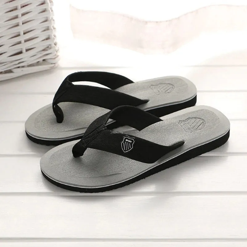 Casual Style Men Flat Flip Flops