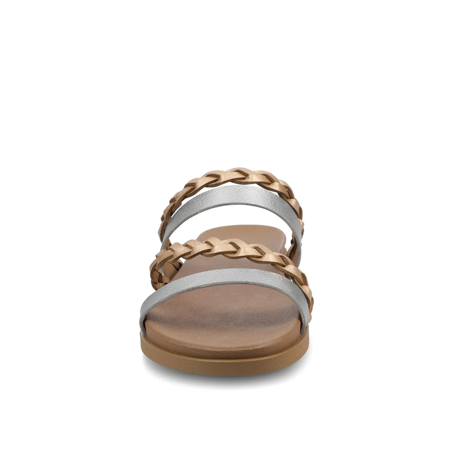 COLETTE SLIDE SANDALS IN WIDE