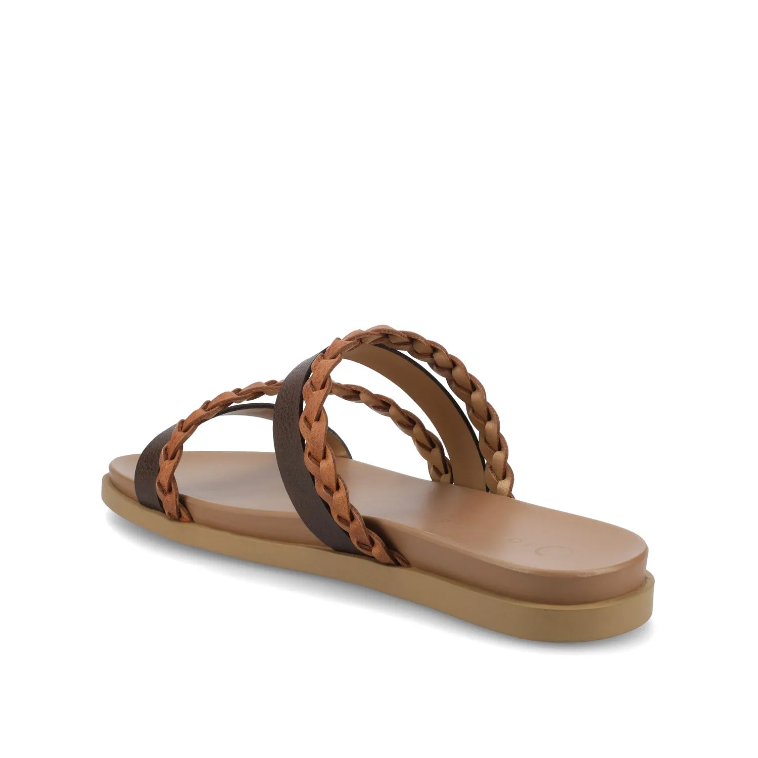 COLETTE SLIDE SANDALS IN WIDE