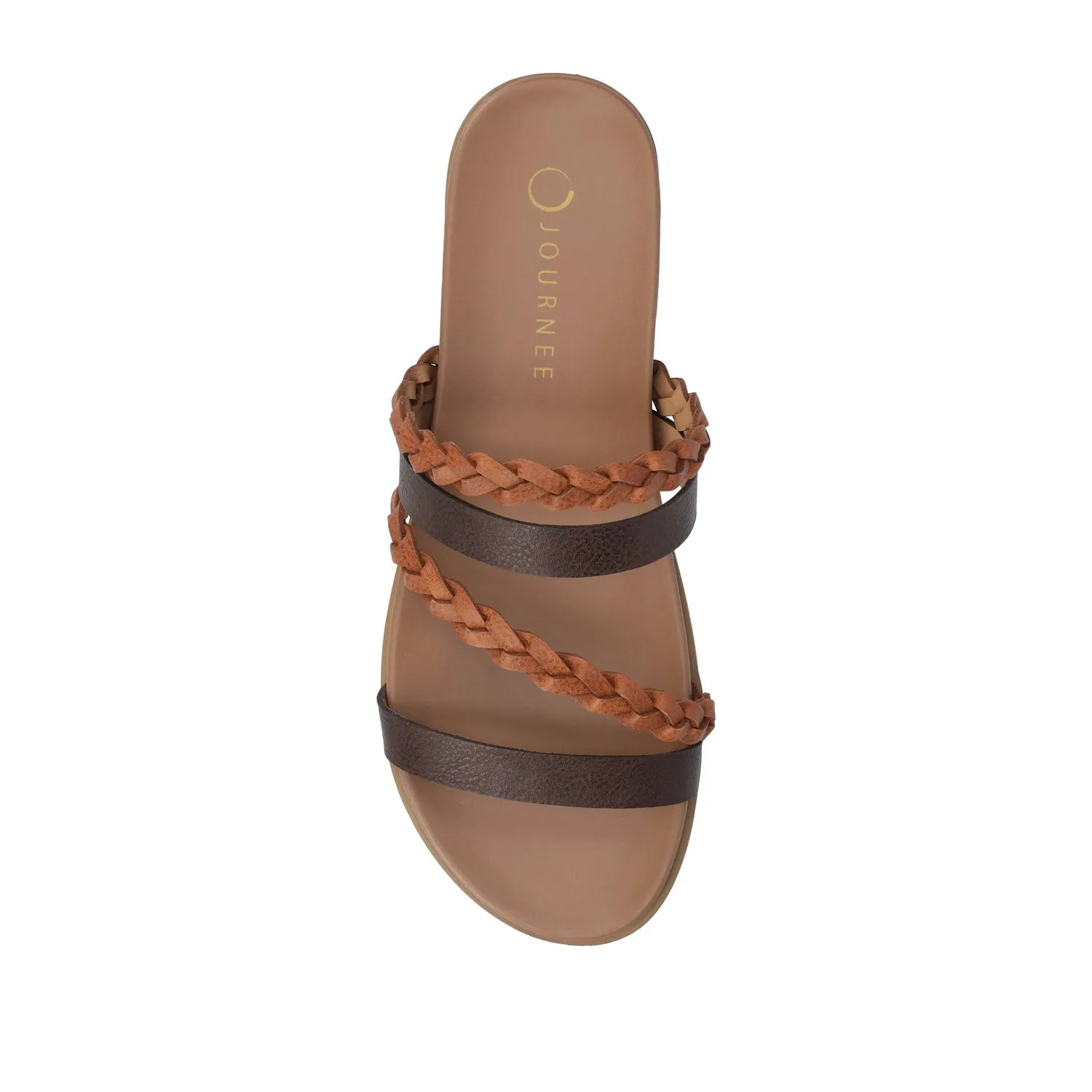 COLETTE SLIDE SANDALS IN WIDE