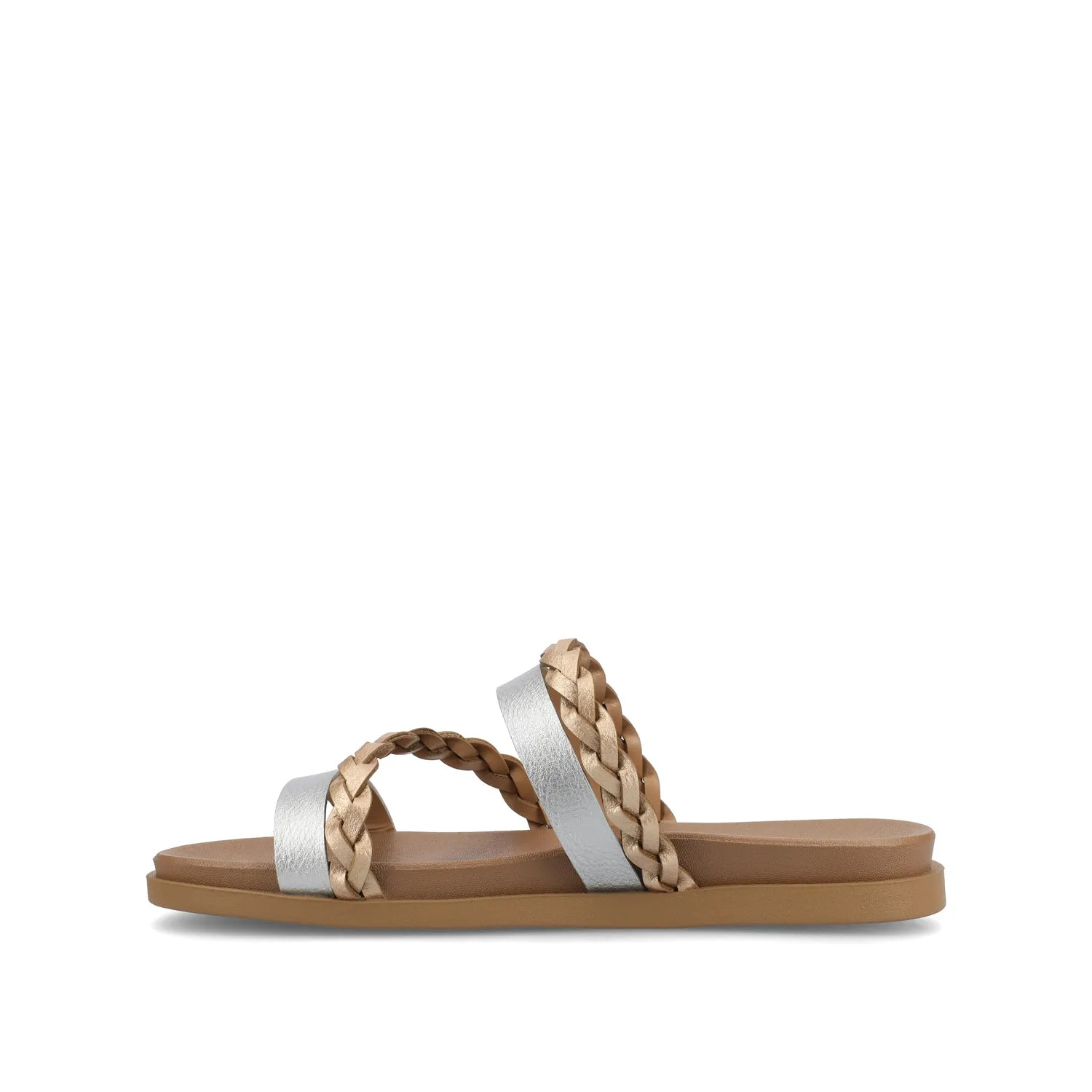 COLETTE SLIDE SANDALS IN WIDE