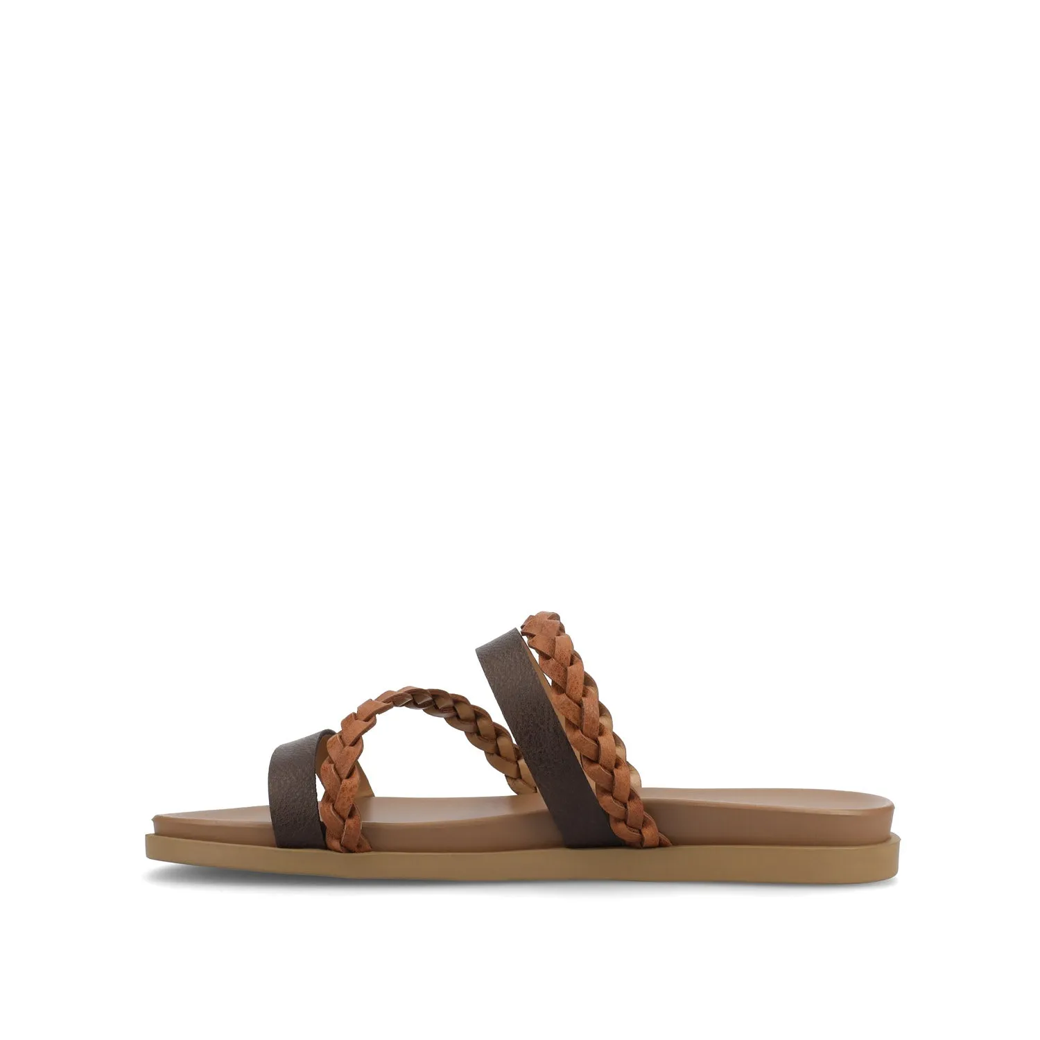 COLETTE SLIDE SANDALS IN WIDE