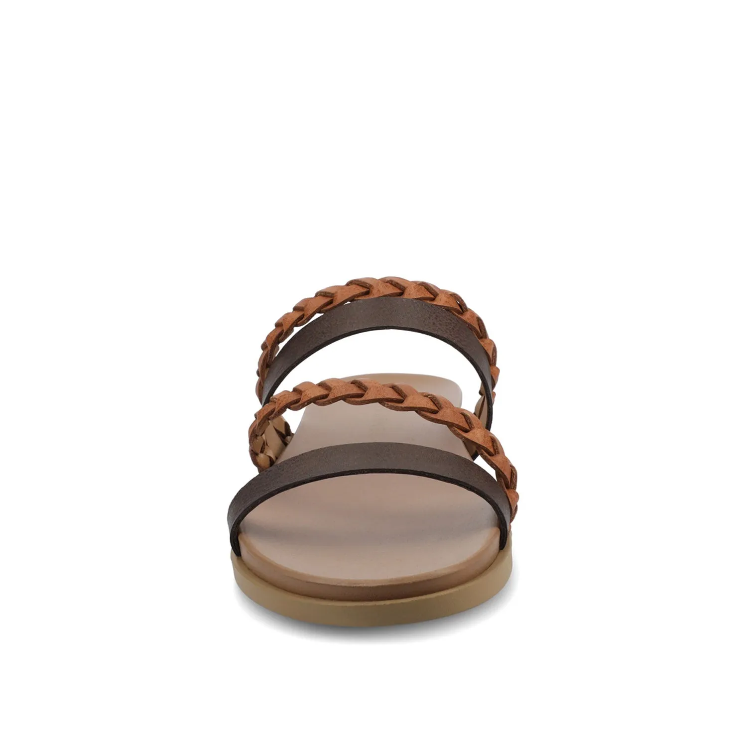 COLETTE SLIDE SANDALS IN WIDE