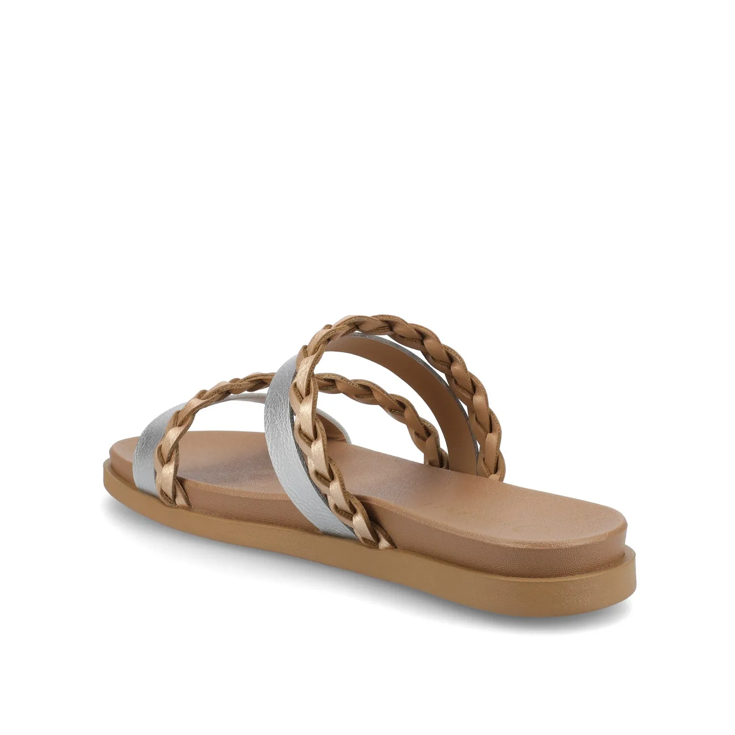 COLETTE SLIDE SANDALS IN WIDE