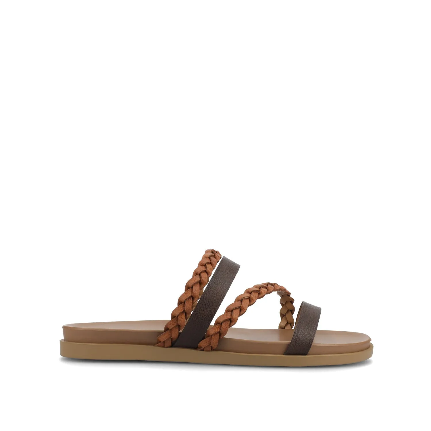 COLETTE SLIDE SANDALS IN WIDE