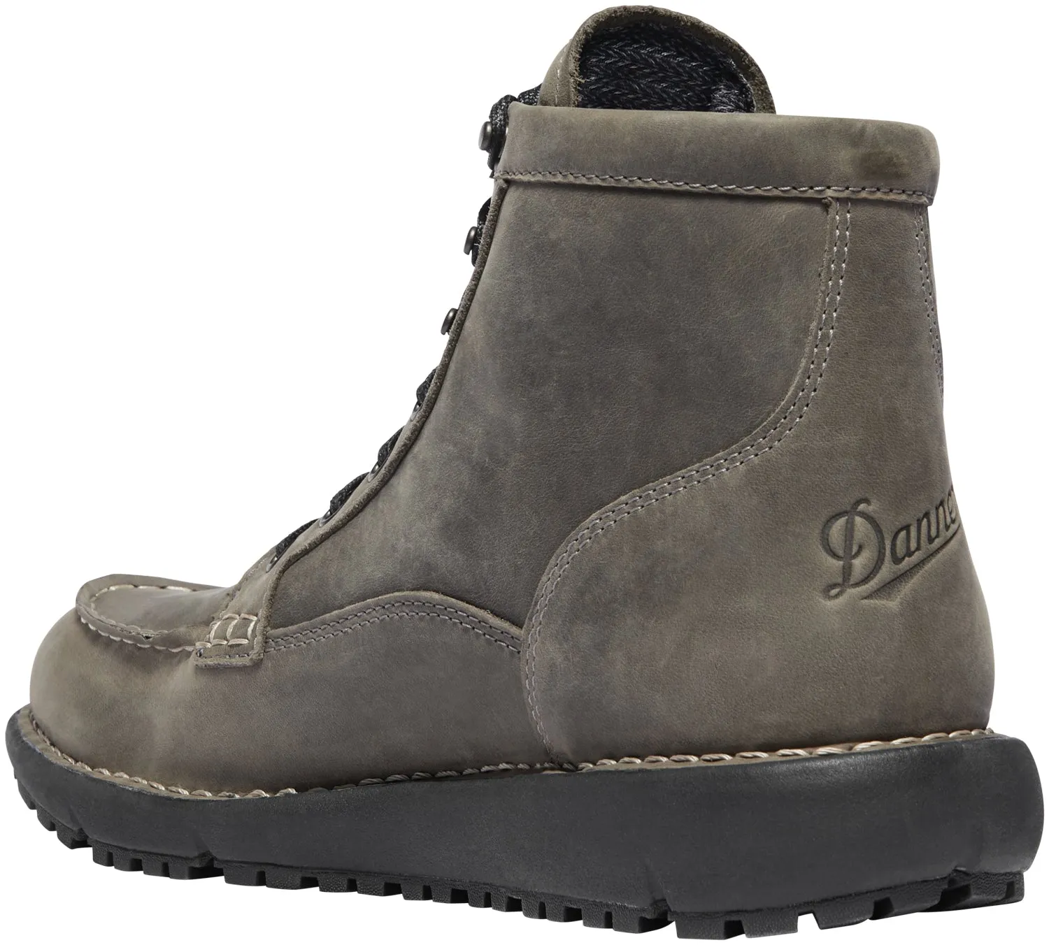 Danner Mens Logger Moc 917 GTX Charcoal Nubuck Work Boots