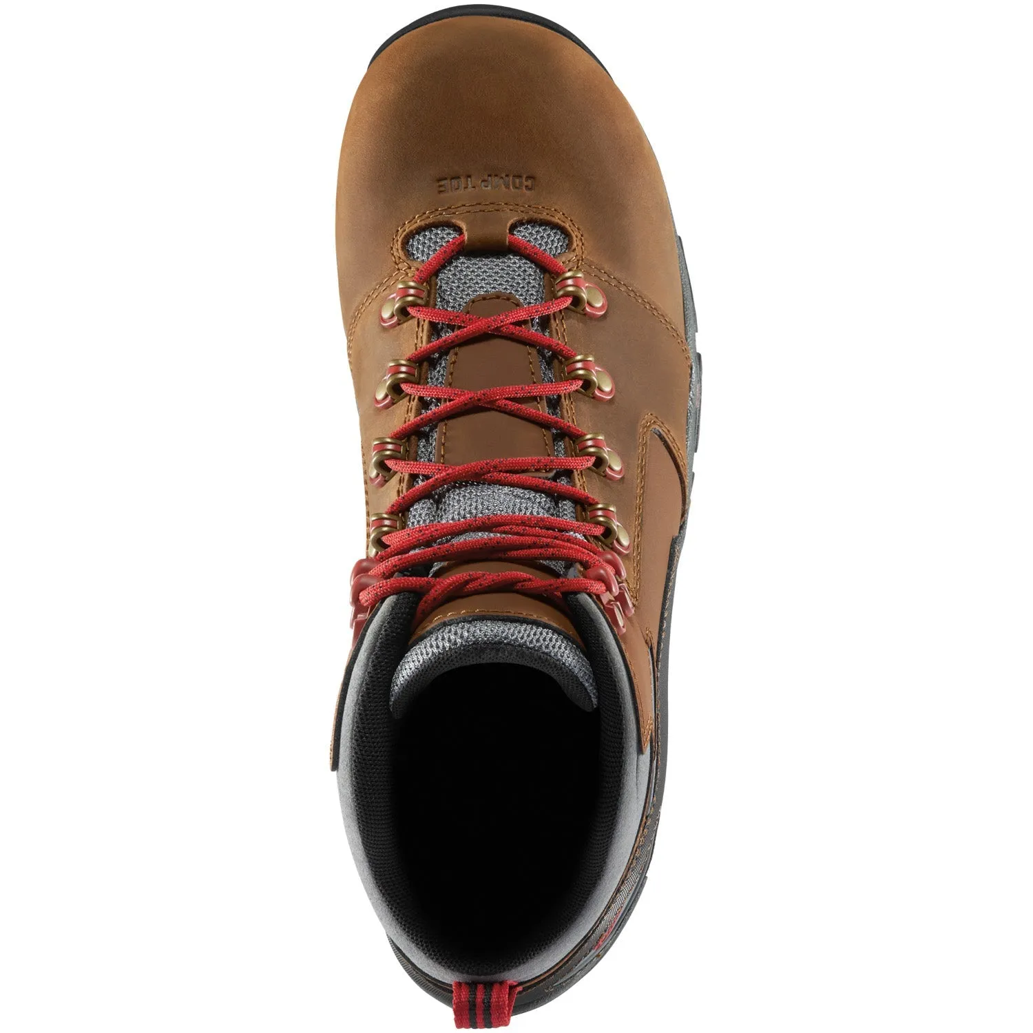 Danner Mens Vicious Brown/Red Leather Work Boots