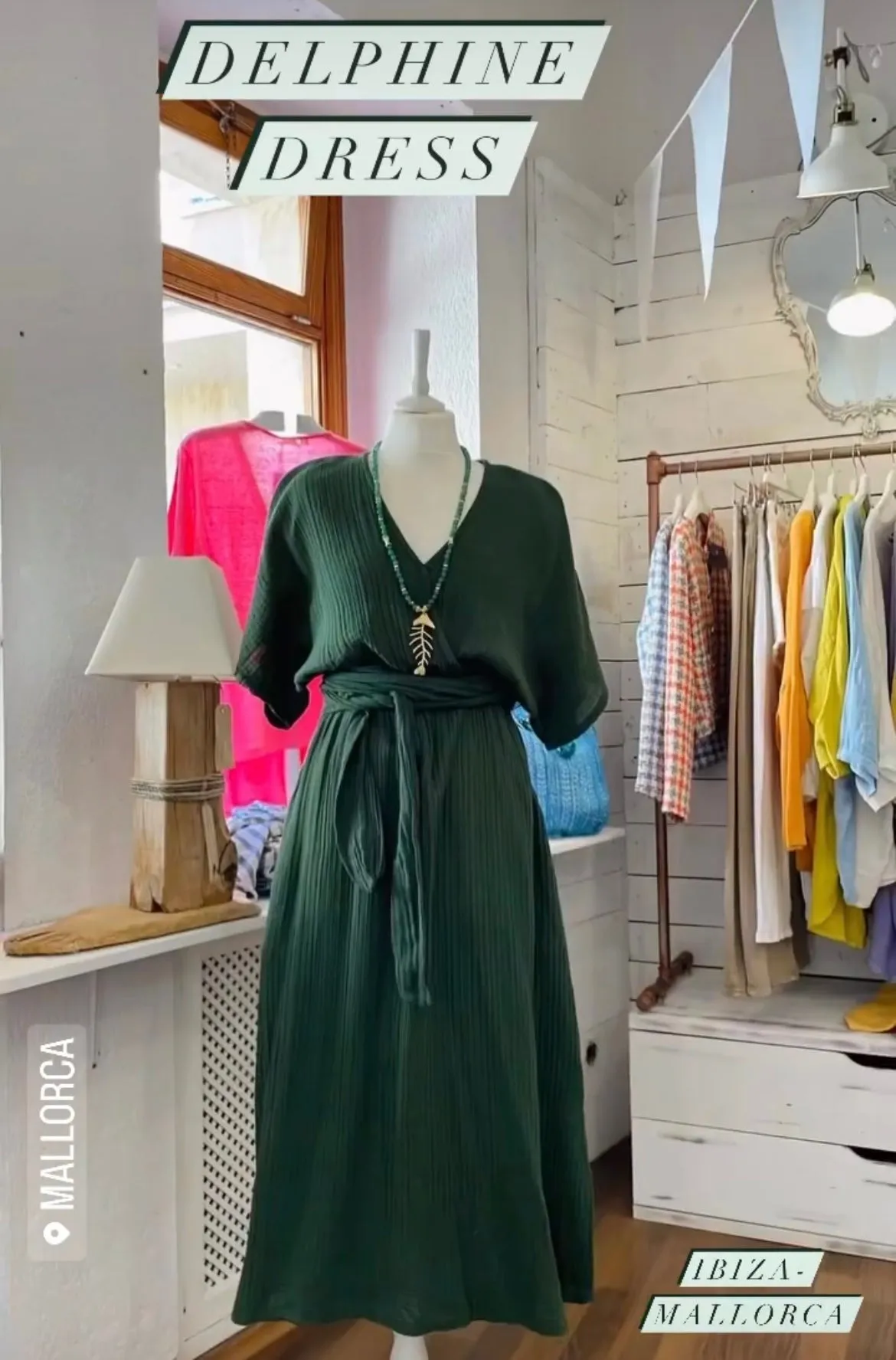 DELPHINE DRESS cotton