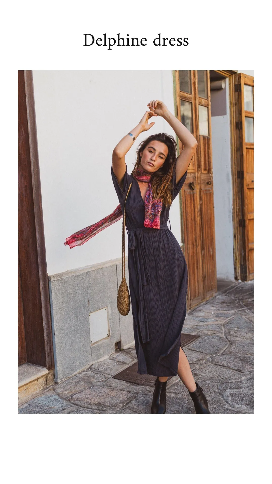 DELPHINE DRESS cotton