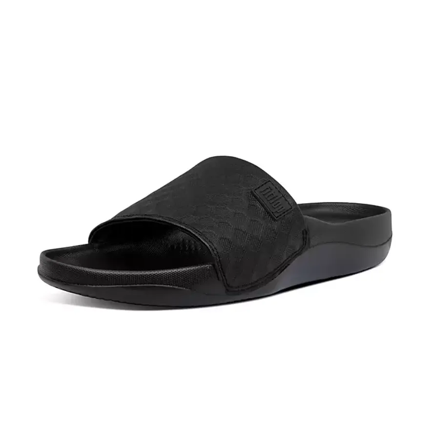 FitFlop Iqushion Slides - Black