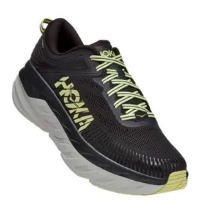 HOKA BONDI 7 (D Width) - M-1110518 BGBT - BLUE GRAPHITE/BUTTERFLY