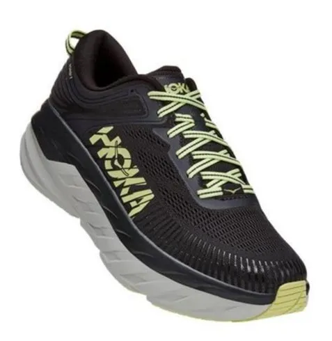 HOKA BONDI 7 (D Width) - M-1110518 BGBT - BLUE GRAPHITE/BUTTERFLY