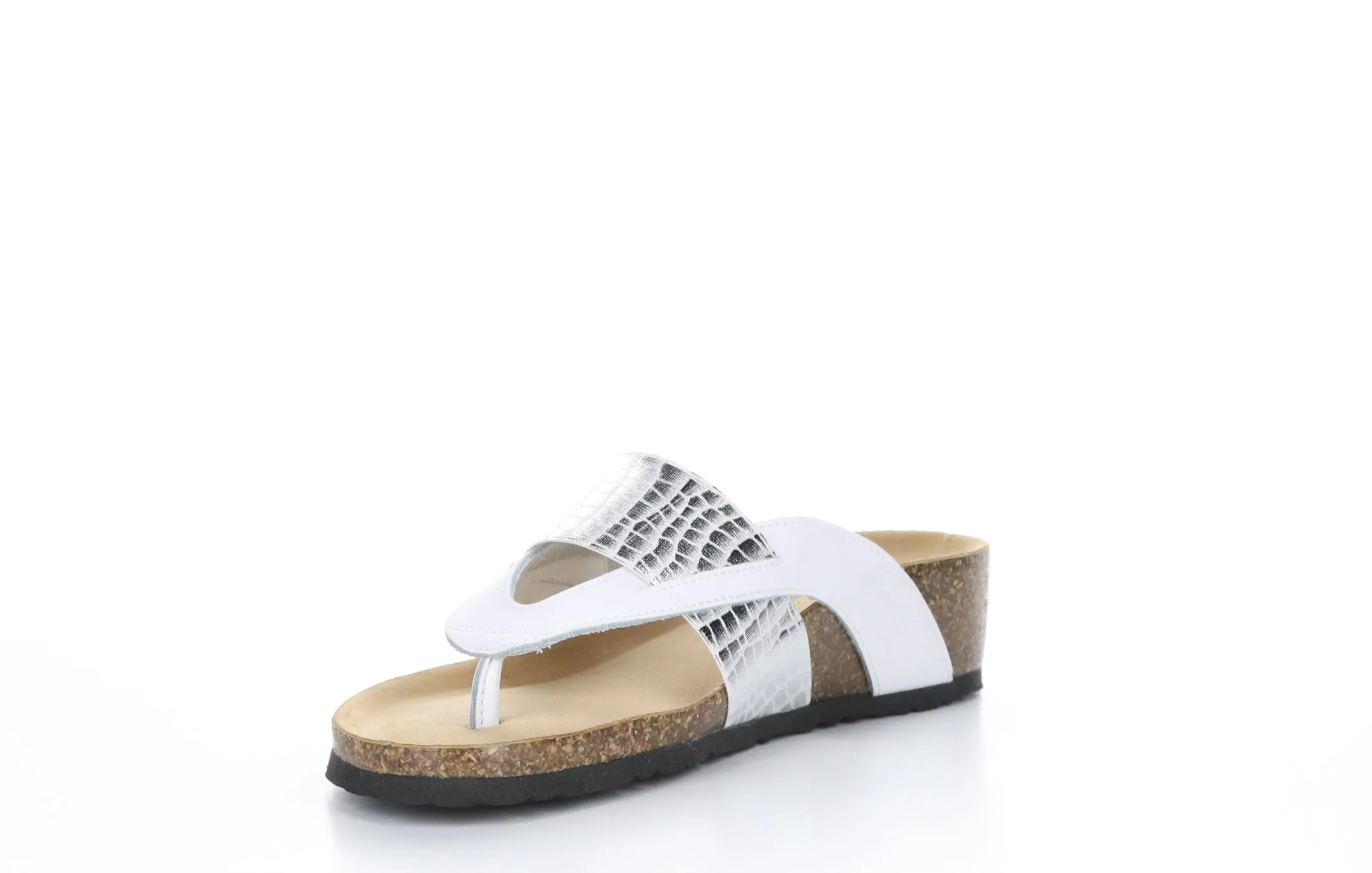 LABELLE White Thong Sandals