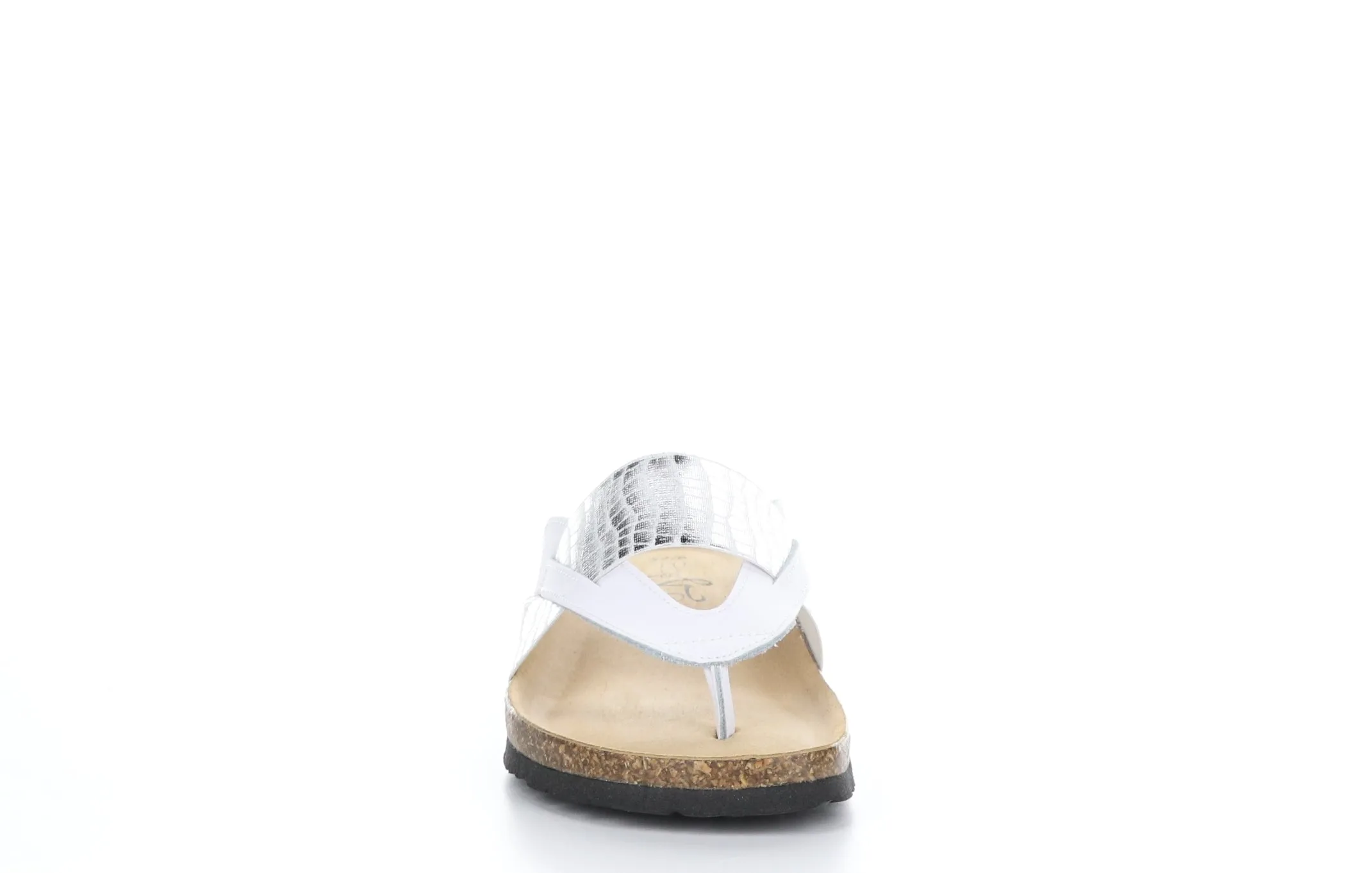 LABELLE White Thong Sandals
