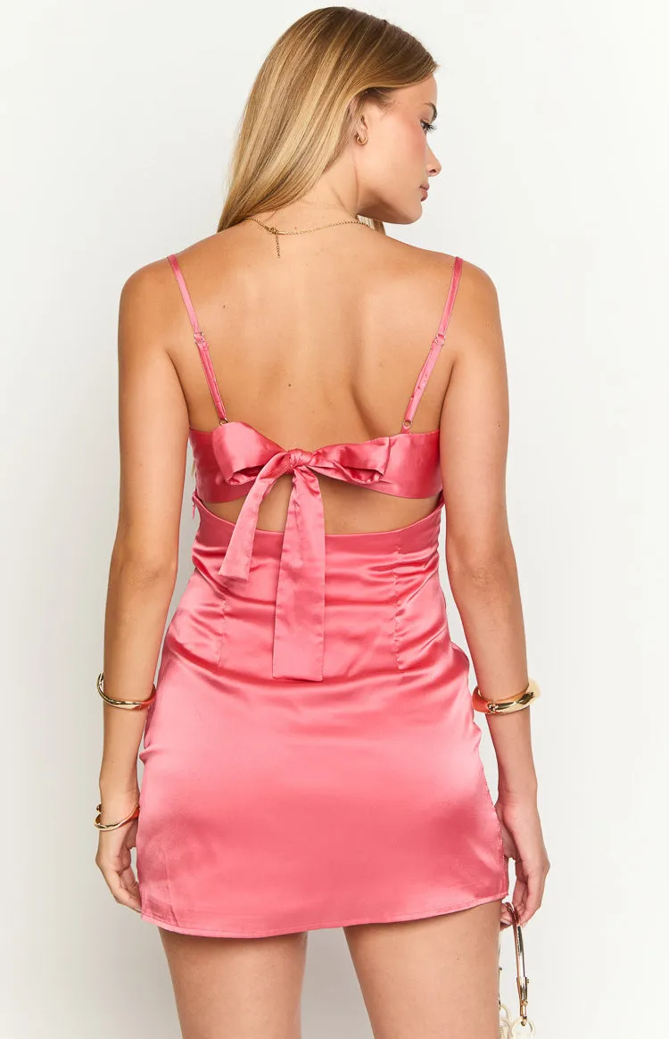 Liz Pink Mini Dress