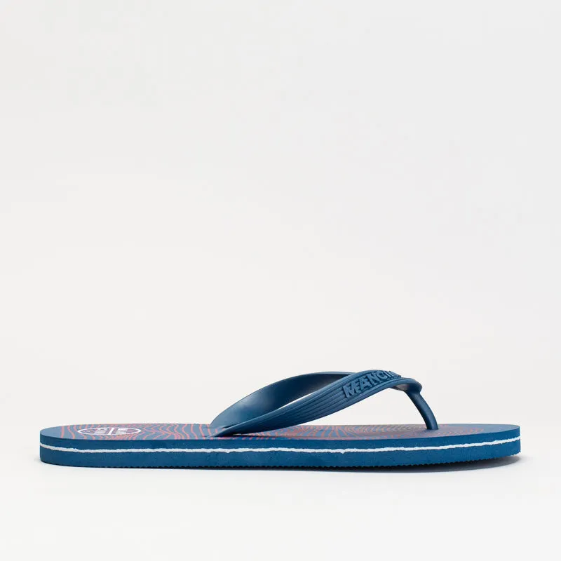 Mancini Men Optical Stripes Flip Flop _ 150598