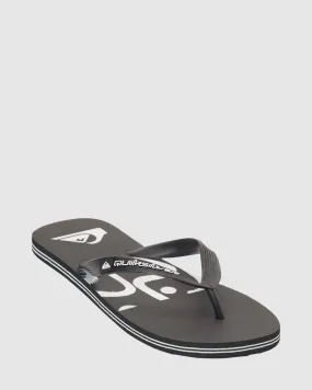 Mens Molokai Art Beach Thongs