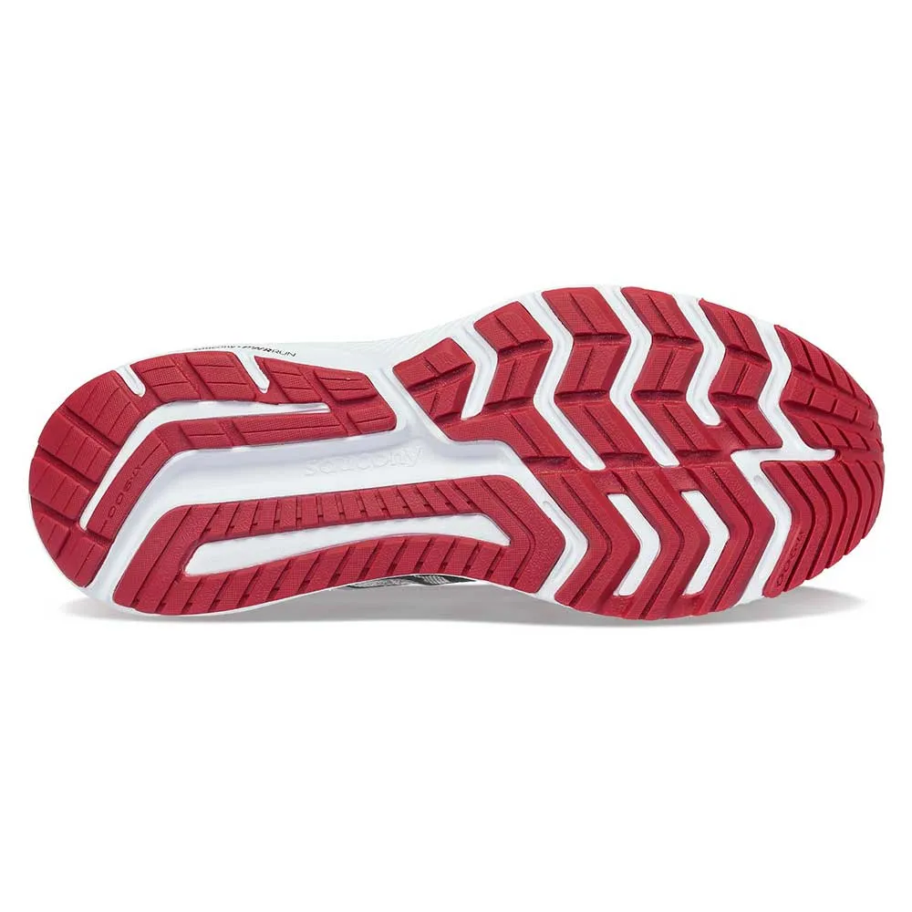 Men's Omni 21 Running Shoe- Alloy/Garnet- Regular (D)