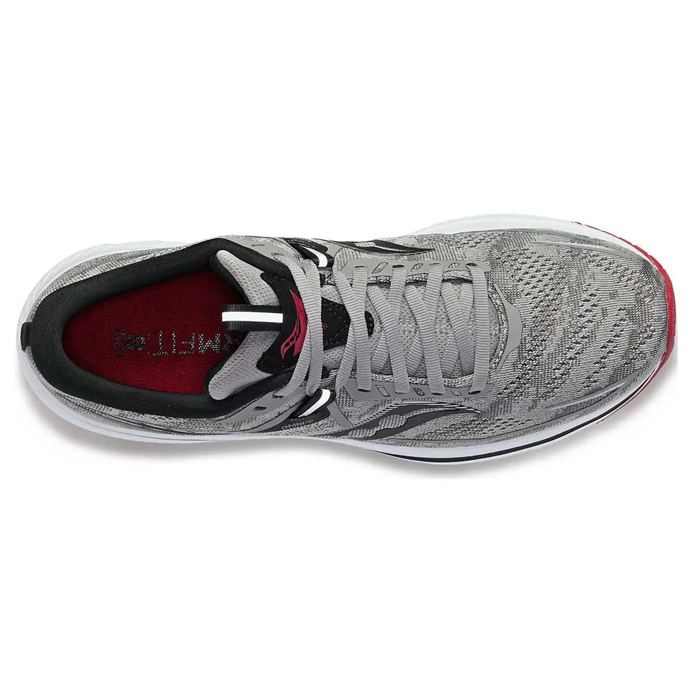Men's Omni 21 Running Shoe- Alloy/Garnet- Regular (D)