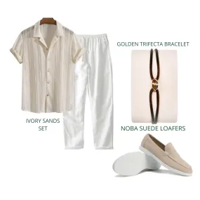 NOBA 4 piece set- Ivory Sands