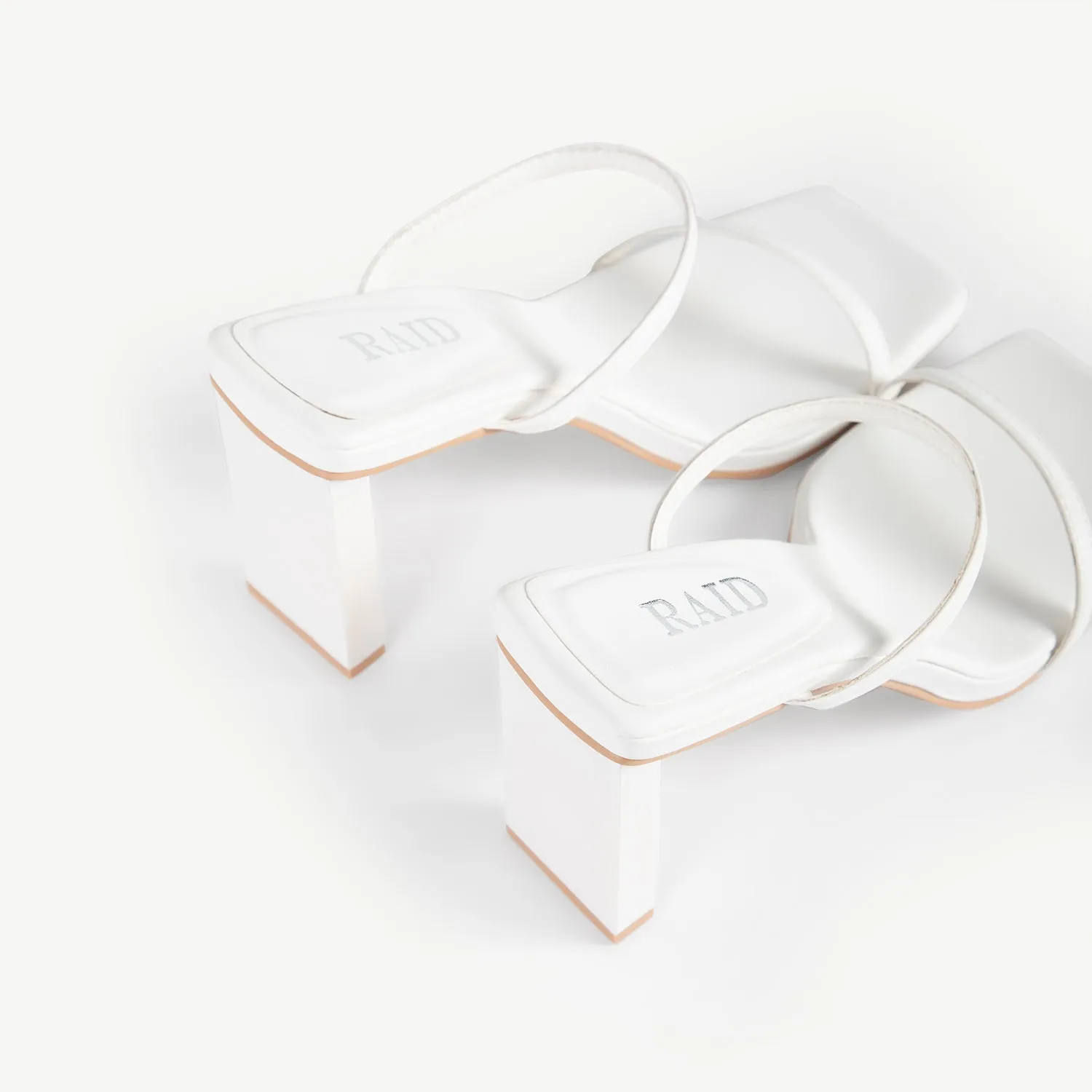 RAID Allen Heeled Mule in White