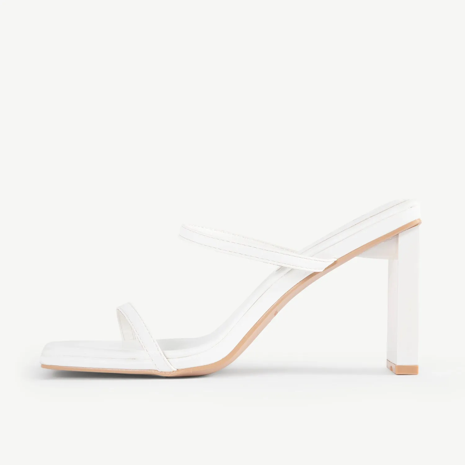 RAID Allen Heeled Mule in White