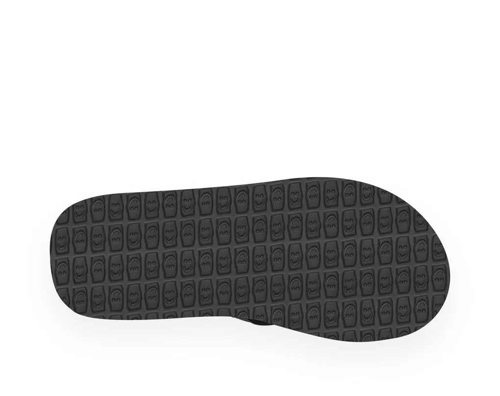 Sanuk Men's Ziggy Flip Flops - Black 1116734