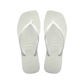 Slim Square Flip Flops