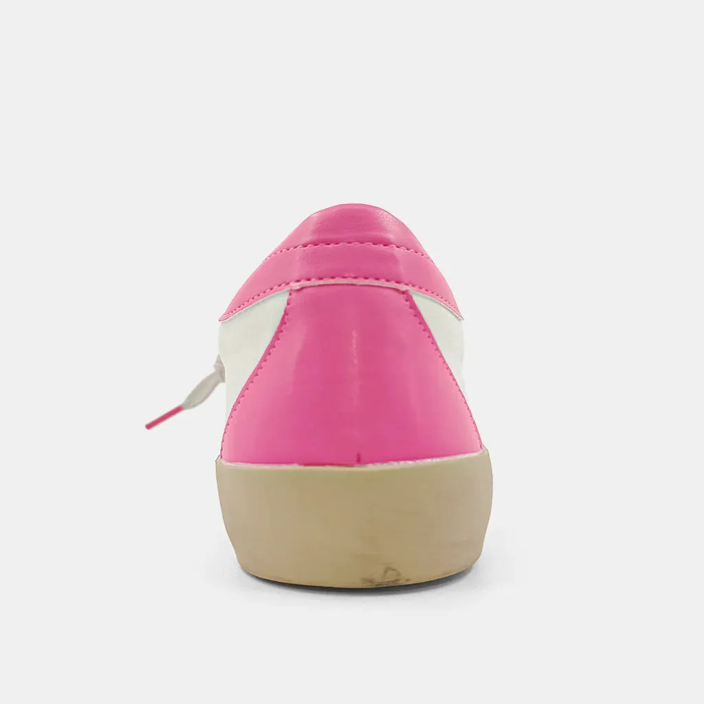SS Mia Bright Pink Sneakers