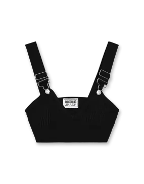 Suspender Crop Top
