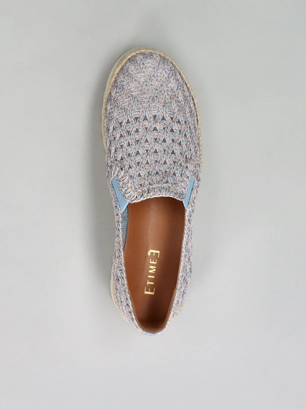 TEXTILE ESPADRILLES - BLUE