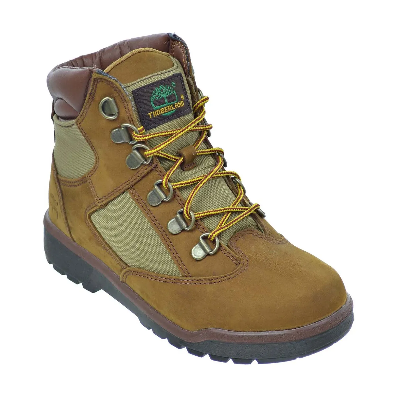 Timberland 6 Inch L/F Big Kid's Field Boots Brown