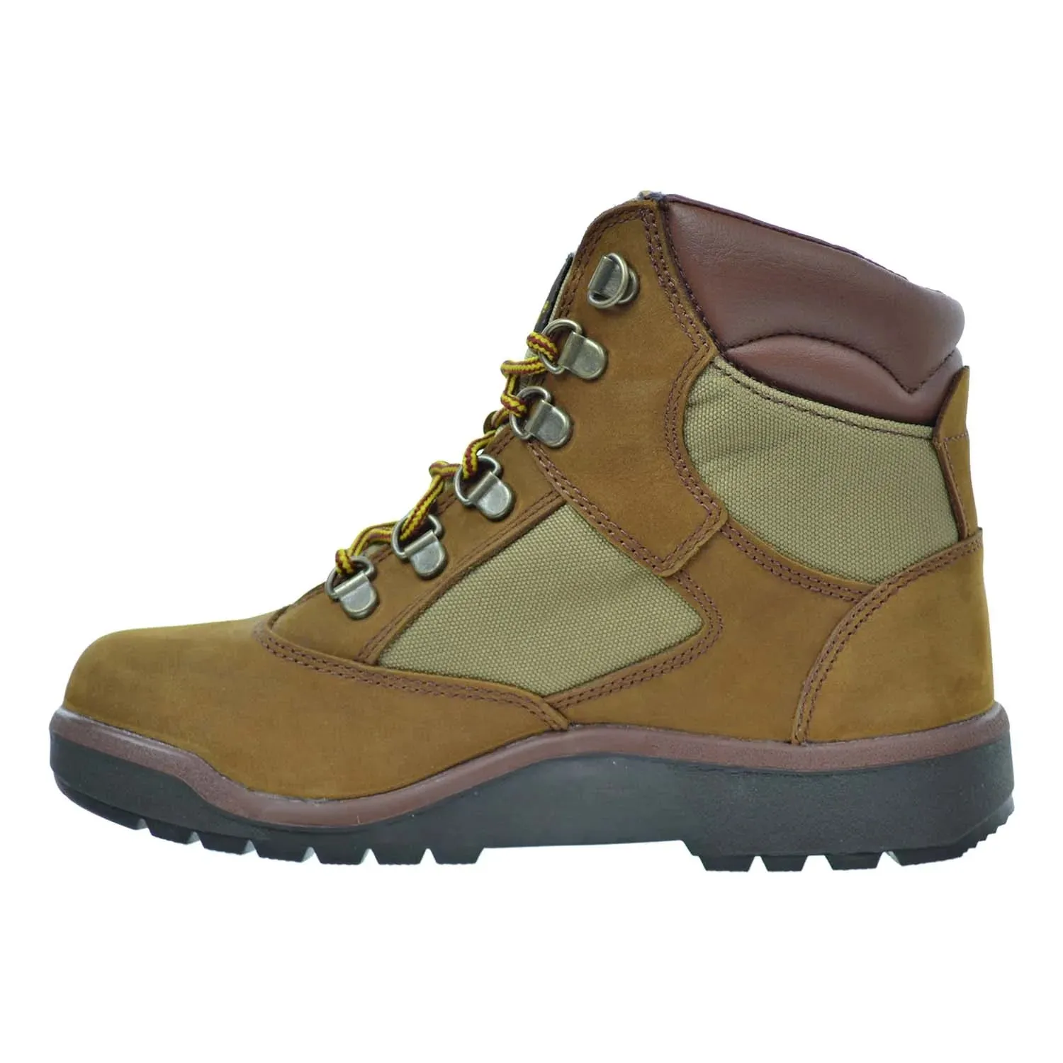 Timberland 6 Inch L/F Big Kid's Field Boots Brown