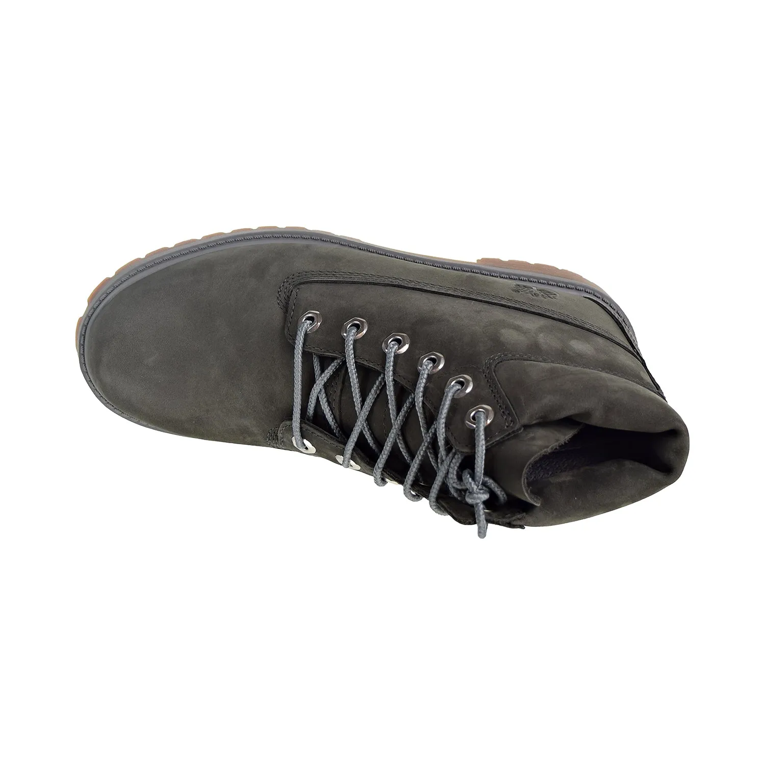 Timberland Premium Waterproof Boot Big Kids' Shoes Dark Grey