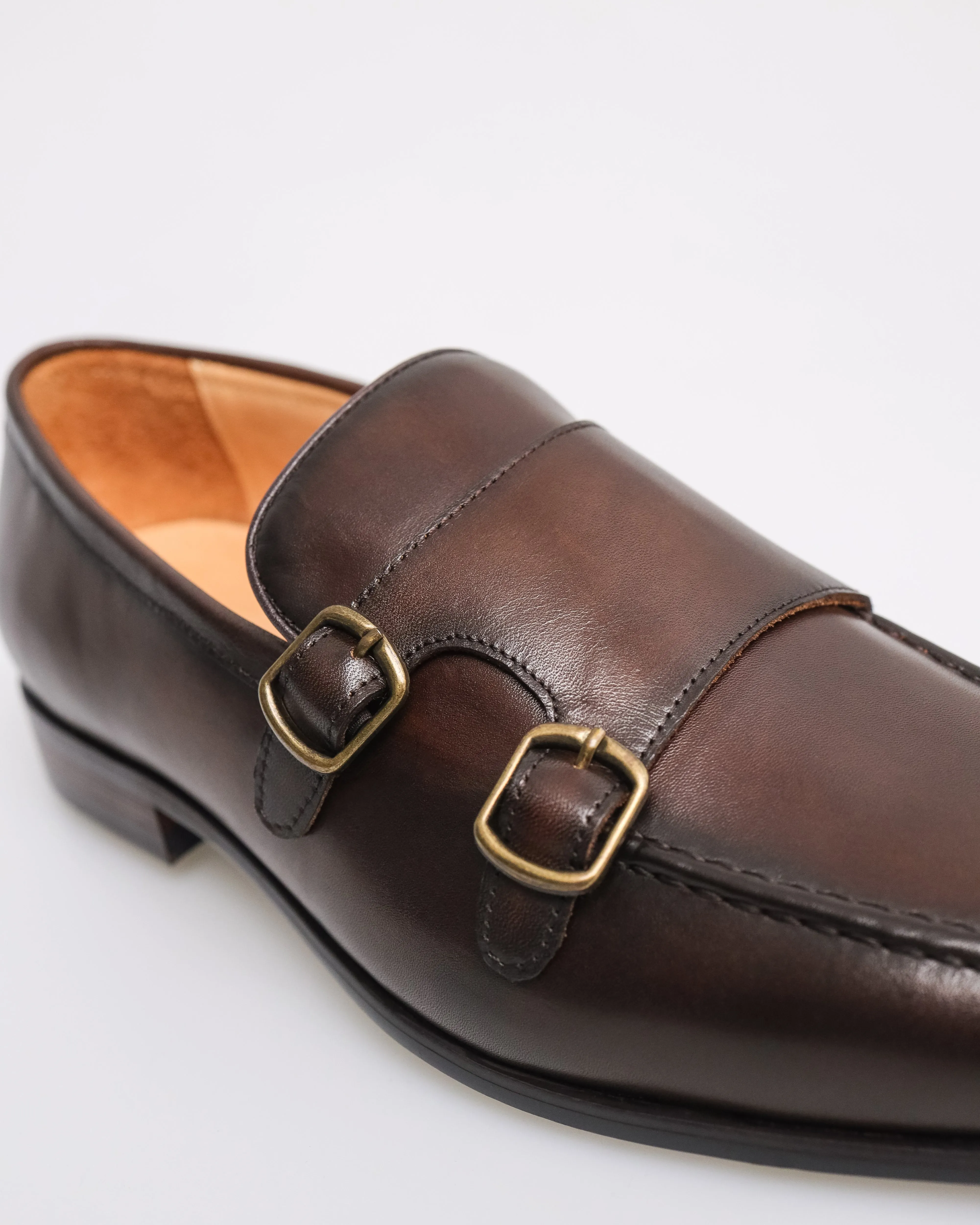 Tomaz F351 Men's Double Monk Strap Loafers