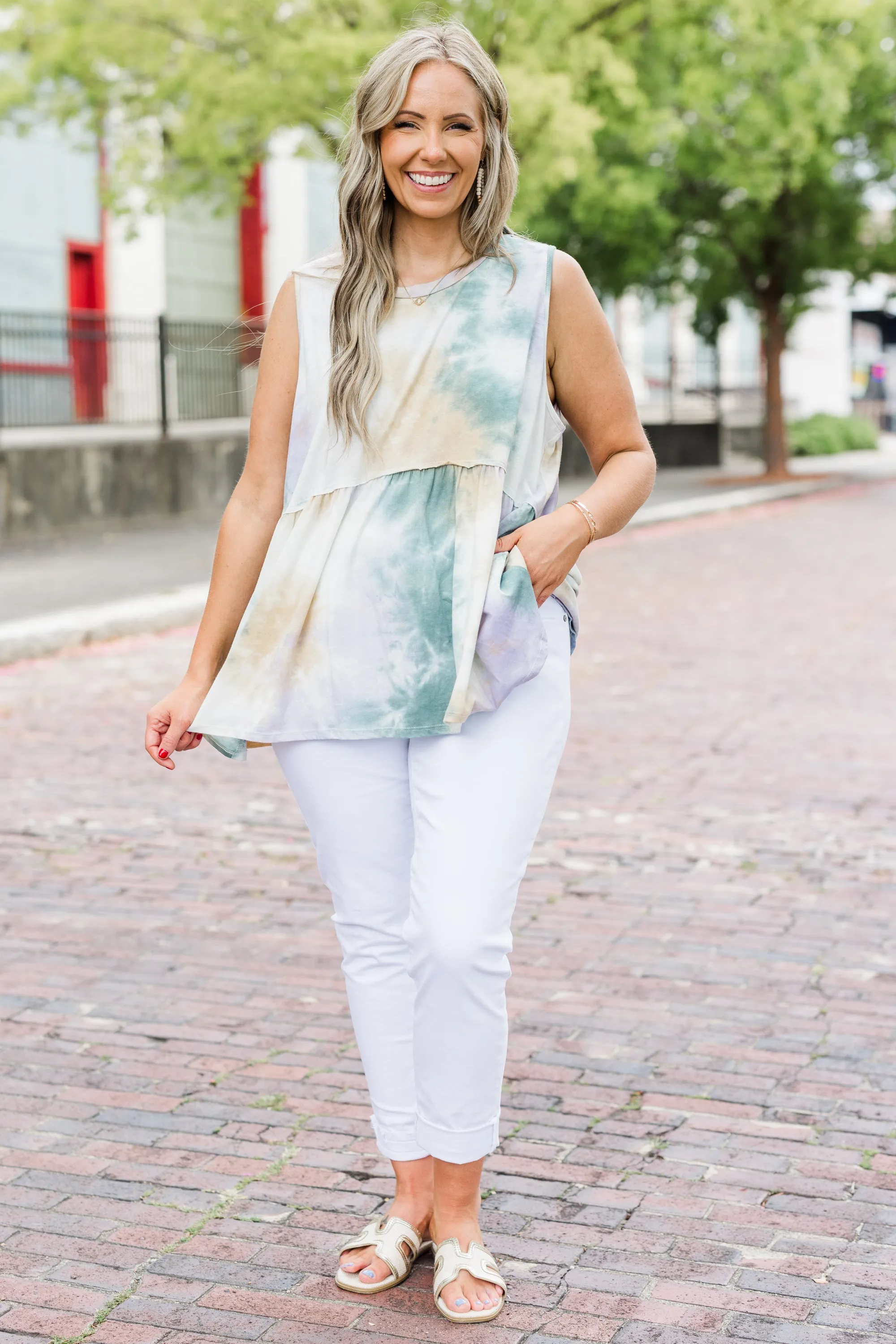 Tried It All Tank, Green