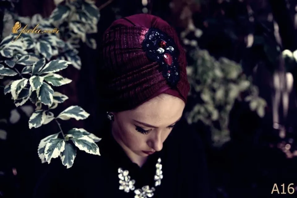 Two Piece Yeela Slip-on Turbans