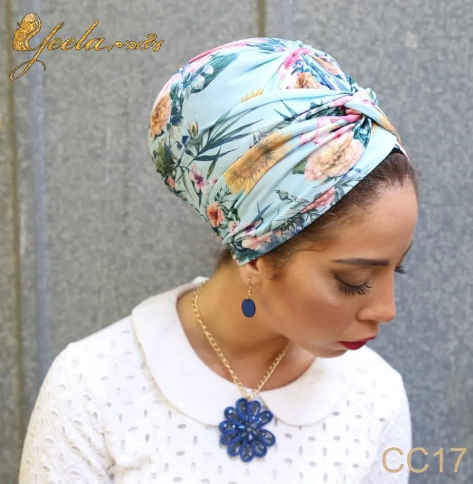 Two Piece Yeela Slip-on Turbans
