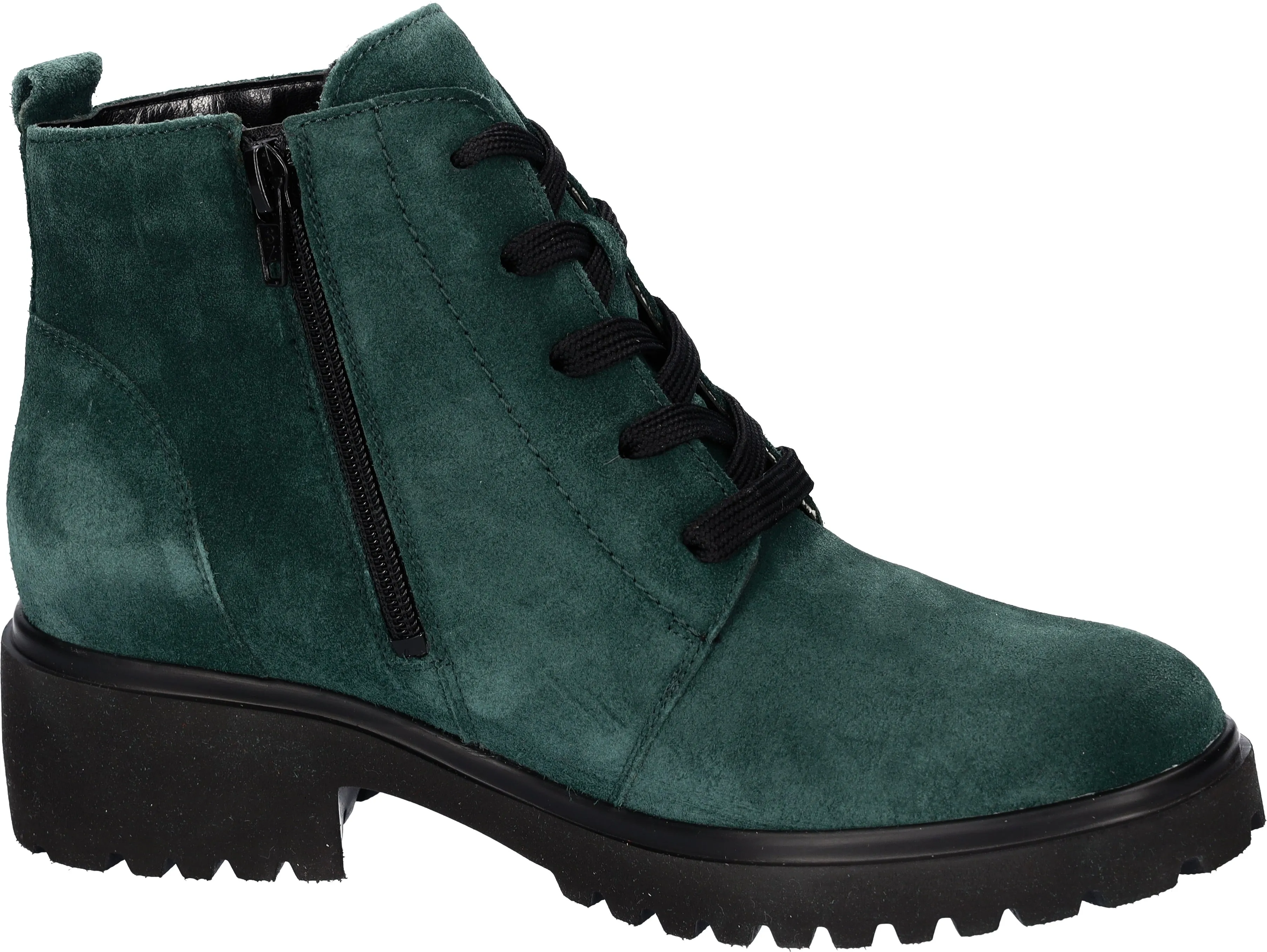 Waldlaufer Ladies Lace Up Suede Ankle Boot