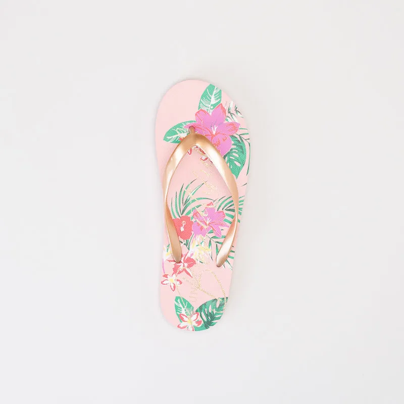 Women Floral Flip Flop_ 155029