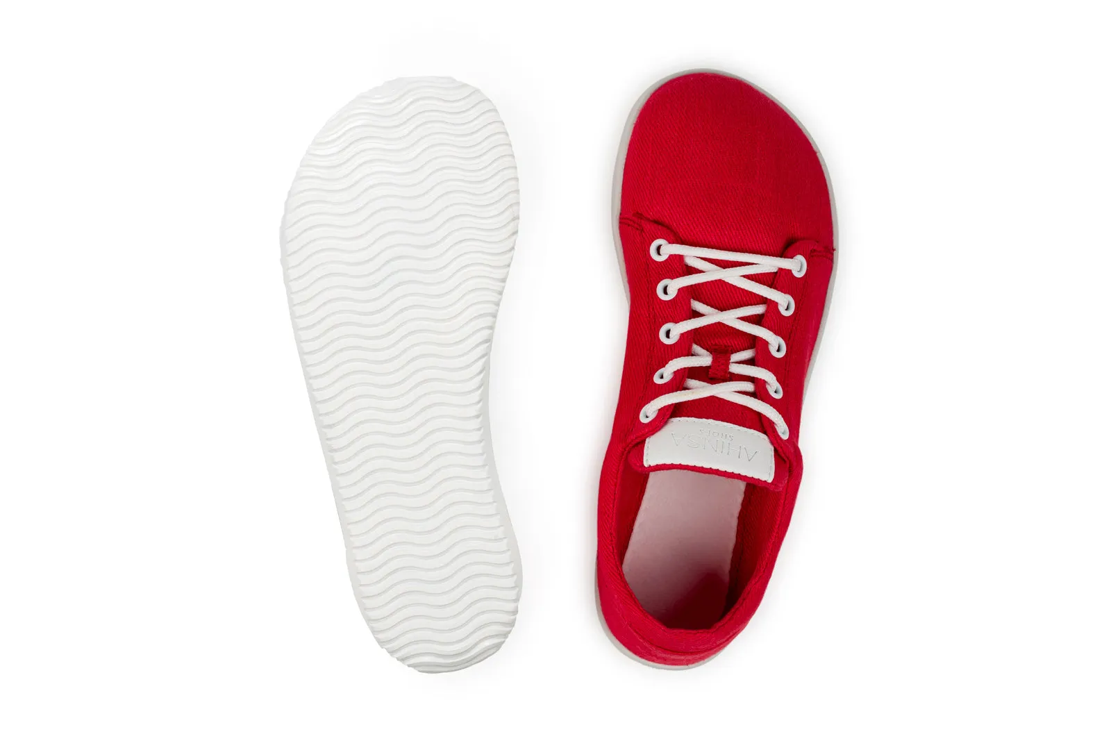 Women's Vida Hemp Comfort red sneakers